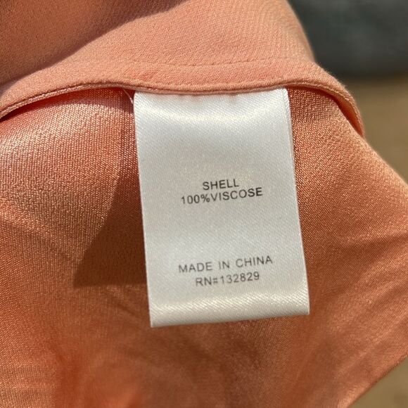 Lovers and Friends Crop Top L'Academie Light Peach Size Small NWT - Picture 10 of 11